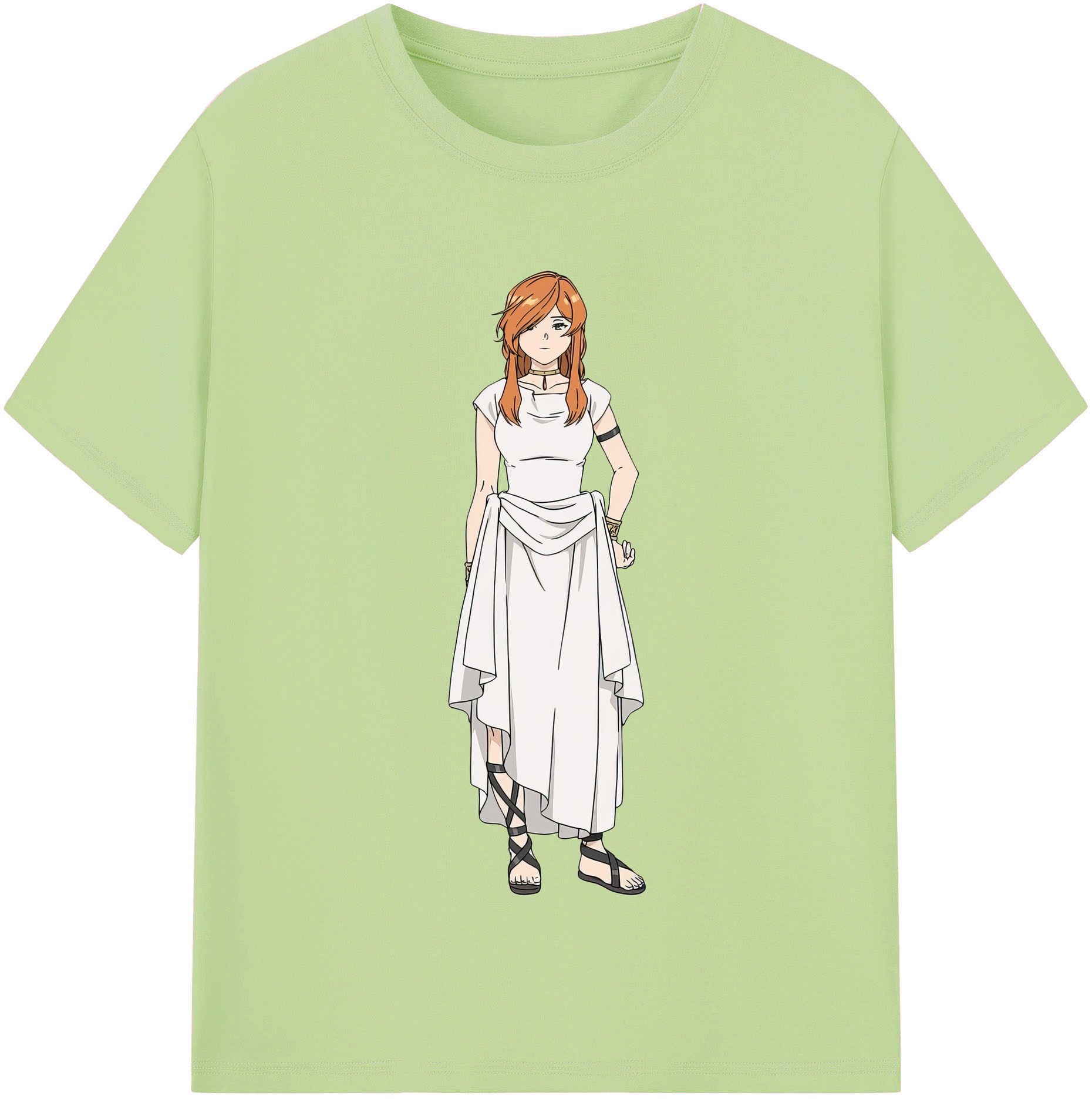 （画像用） 葬送のフリーレン Frieren 綿100％半袖Tシャツ（フロントプリント）